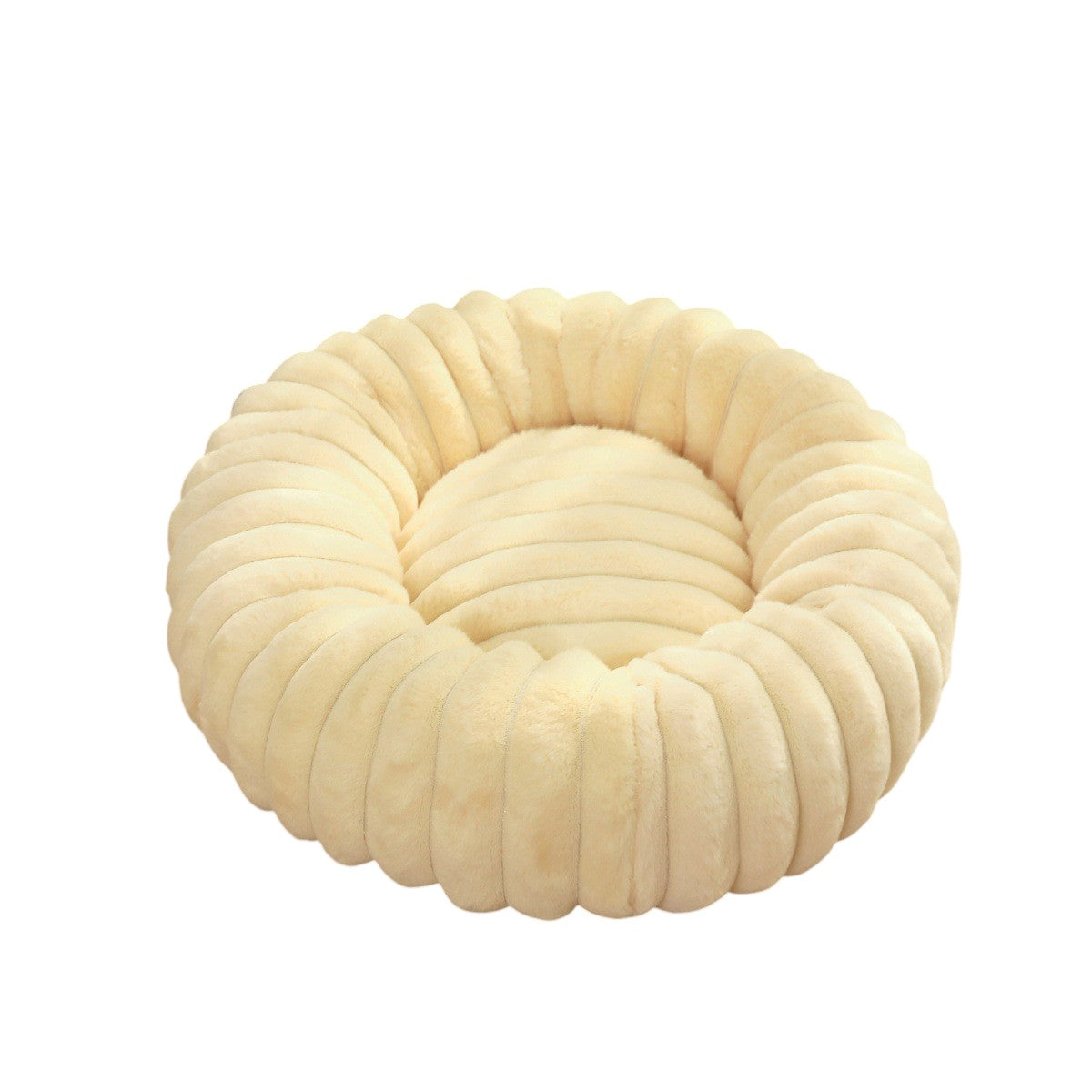 Cozy Bunny Plush Pet Bed