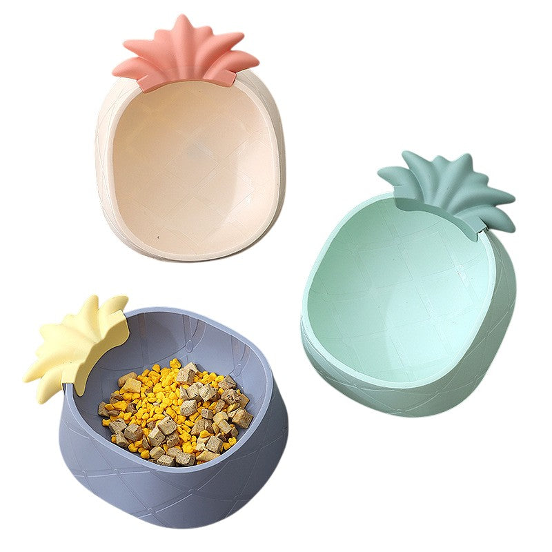 Pineapple Shaped Pet Bowl